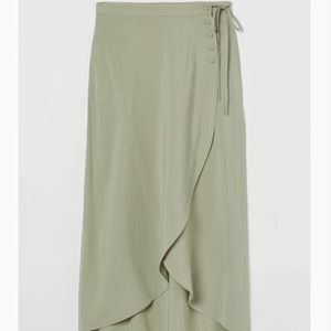 H&M Midi Wrap Skirt